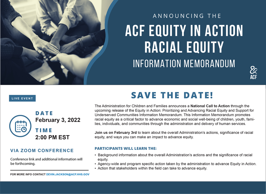 Please Join Us! ACF Equity In Action Racial Equity Information ...